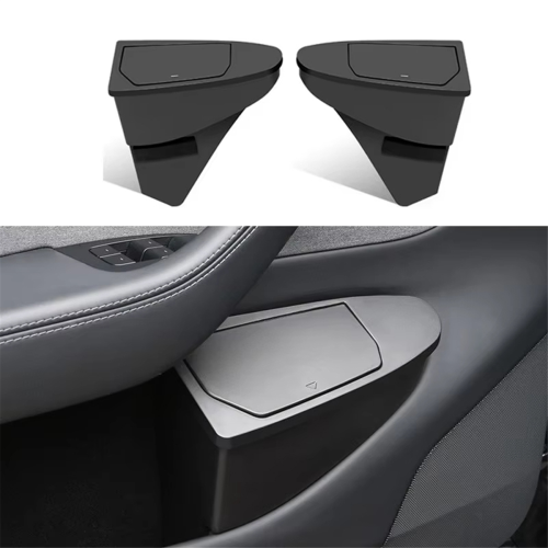 Door Trash Can for Door Storage Box Garbage Can Bin Interior 1