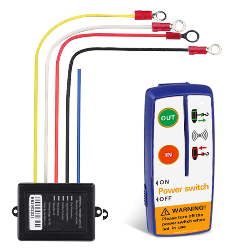 Kit Interruttore Di Controllo Remoto Wireless Per Verricello Elettrico Universale