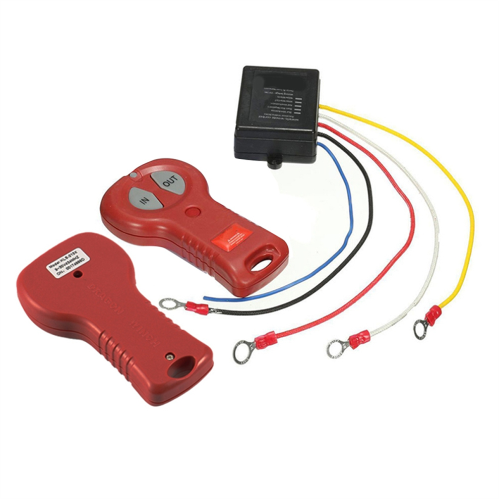Set Di Telecomando Per Verricello Wireless Da 12 V E 24 V Per Camion Fuoristrada Atv