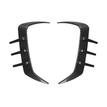 Capac decorativ pentru spoiler bara de protecție, flanc, spate, vânt, cuțit, din fibră de carbon