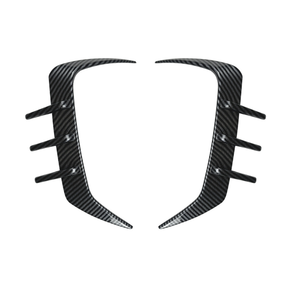 Bumper Spoiler Flank Tail Wind Knife Trim Cover For Carbon Fiber 4854095338724