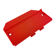 Motorrad Batterie Box Abdeckung ABS Kunststoff Rot Batterie Box Shell Cpas
