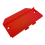 Motorcycle Battery Box Cover ABS Plastic Red Battery Box Shell Cpas 1