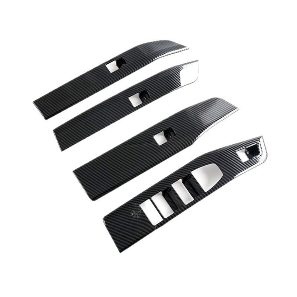 Embellecedor De Cubierta De BotóN De Interruptor De Elevalunas De Coche, Accesorios Decorativos-image