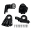1Set Front Headlight Repair Kits for A2148206202L A 1