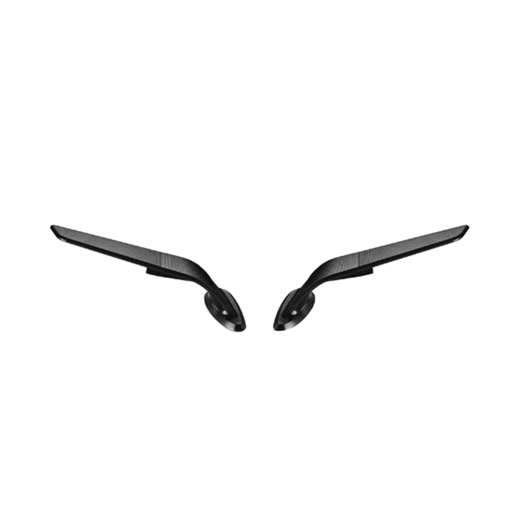 Motorcycle Rearview Mirrors Wind Wing Adjustable Rotating For 4853464478696