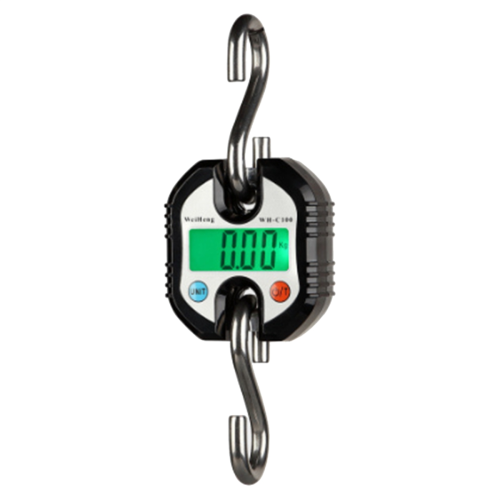Cântar mini macara cu iluminare de fundal LCD, greutate maximă de 150 kg