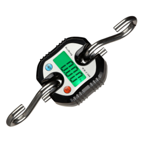 Cântar mini macara cu iluminare de fundal LCD, greutate maximă de 150 kg 2