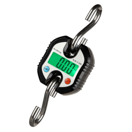 Cântar mini macara cu iluminare de fundal LCD, greutate maximă de 150 kg 1