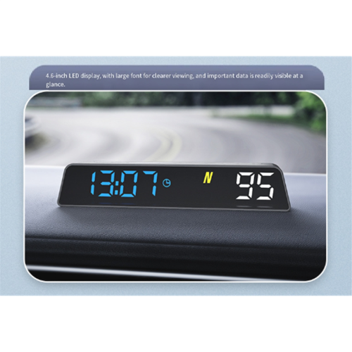 H500G GPS HUD Head Up Display HUD Έξυπνος ψηφιακός μετρητής υπενθύμισης συναγερμού 1