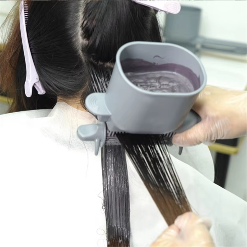 2-in-1 Hair Dye Roller Comb Blue 1
