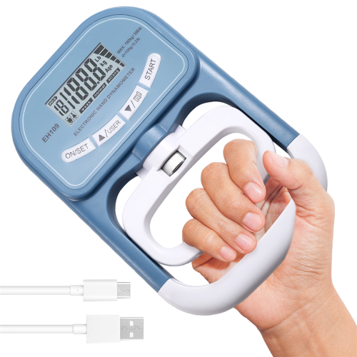 Digital hånddynamometer håndgrep styrketrener 180 kg 2