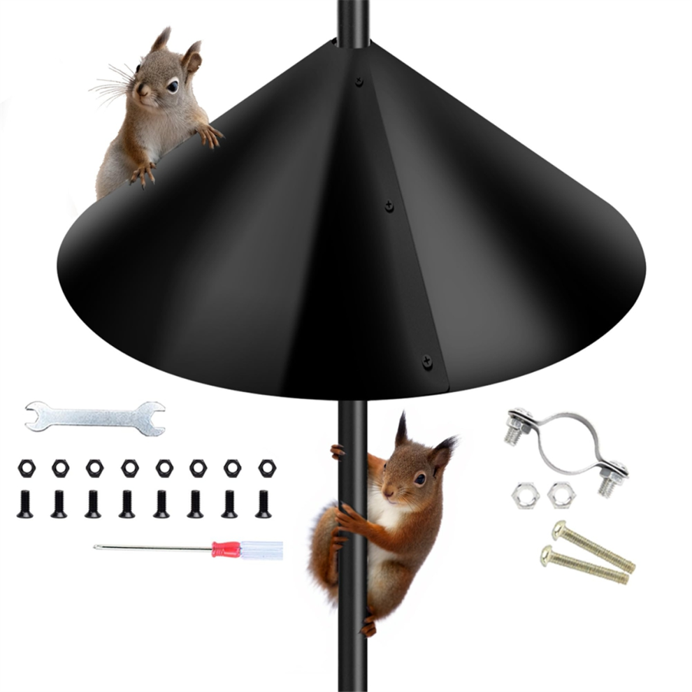 Squirrel Baffle for Bird Feeder Pole,16inch Squirrel Guard Stopper-image-OPC-PHSVVSK-NEW