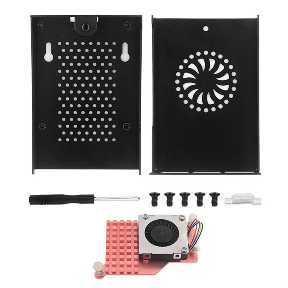 Custodia In Metallo Per 5 Gusci In Lega Di Alluminio Per Dissipatore Attivo