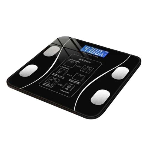 Báscula electrónica especial para el control corporal y la pérdida de grasa.