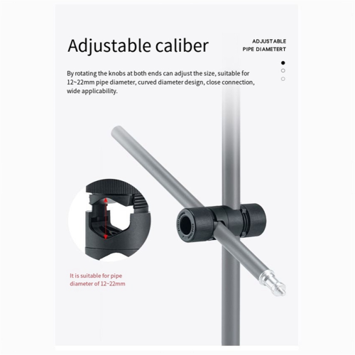 Function Arm Light Stand Adapter Photo Studio Black 2