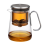 Bule de chá magnético de vidro de 700 ml com infusor - Chaleira A 1