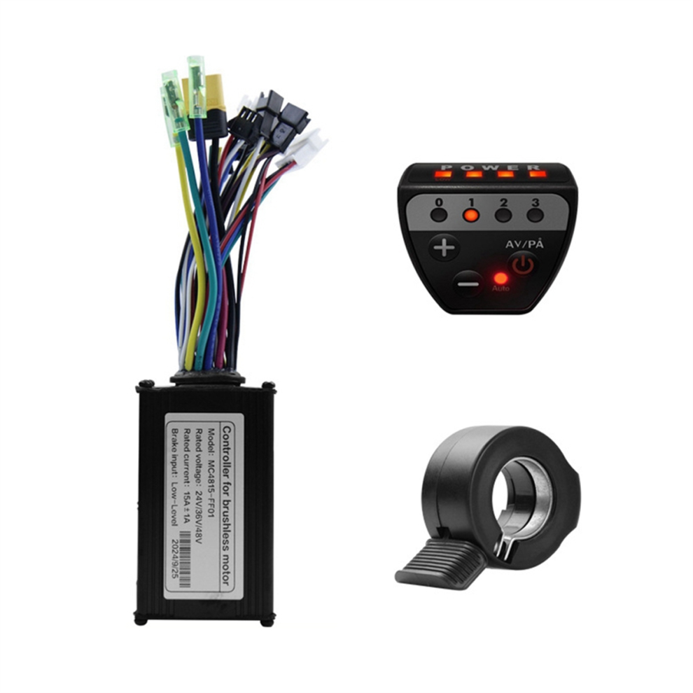 Photos - Climbing Gear Markenlos 36V 48V 15A Brushless Controller G20 Meter LED +130X Throttle Kit 