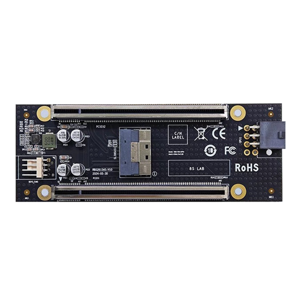 Pcie4.0 X16 Slot Adapter Card Pcie4.0 X16 To Sff-8654 8I Riser Card 4853464491077