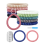 10Pcs Stretchable Wrist Keychain Bracelet, Retractable Key Holder 1