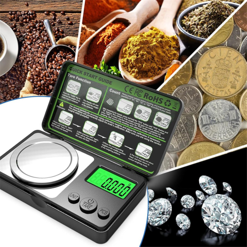 Digital Milligram Scale, 50g Precision Scale with 0.001g Accuracy 2