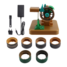 18W Automatic Sharpener Tool with 12PCS Sand Ring Hairdresser EU PLUG