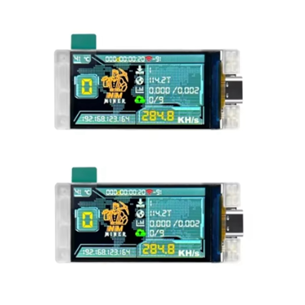 2 Sets NerdMiner 285KH/S BTC Solo Miner with WiFi & Low Power-image-OPC-PHSVXCR-NEW