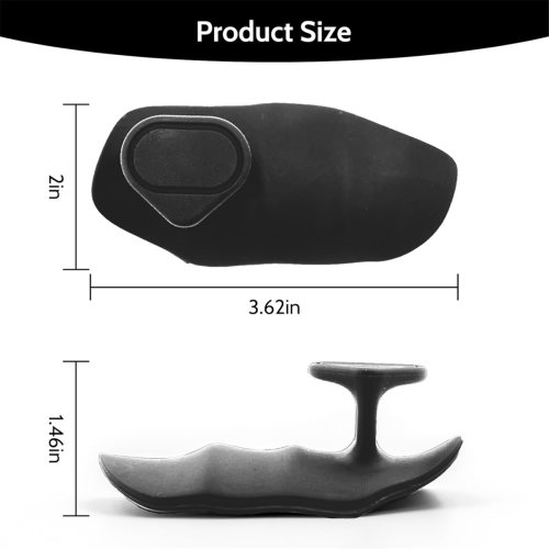 1 conjunto de luvas ergonômicas antiderrapantes para exercícios 2