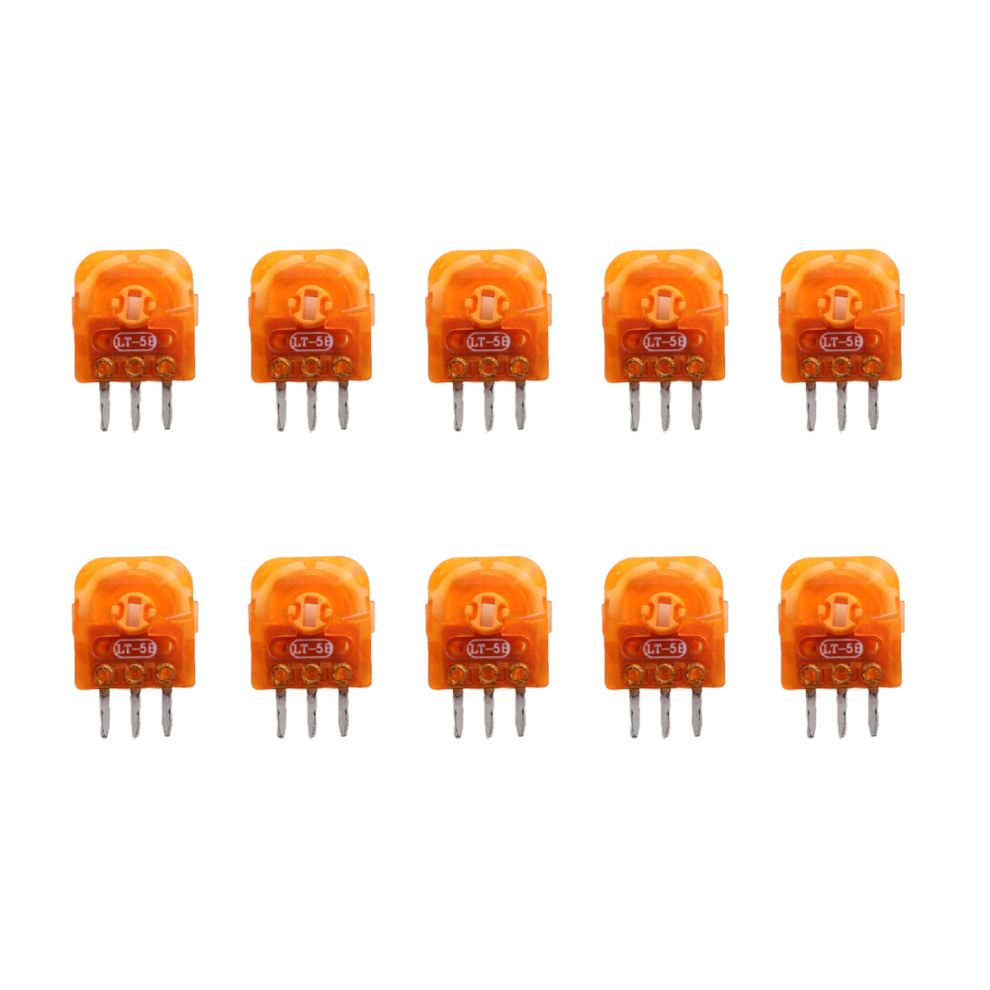 10Pcs Tmr Joystick Potentiometer For Console Joystick Switch Orange 4853464496218