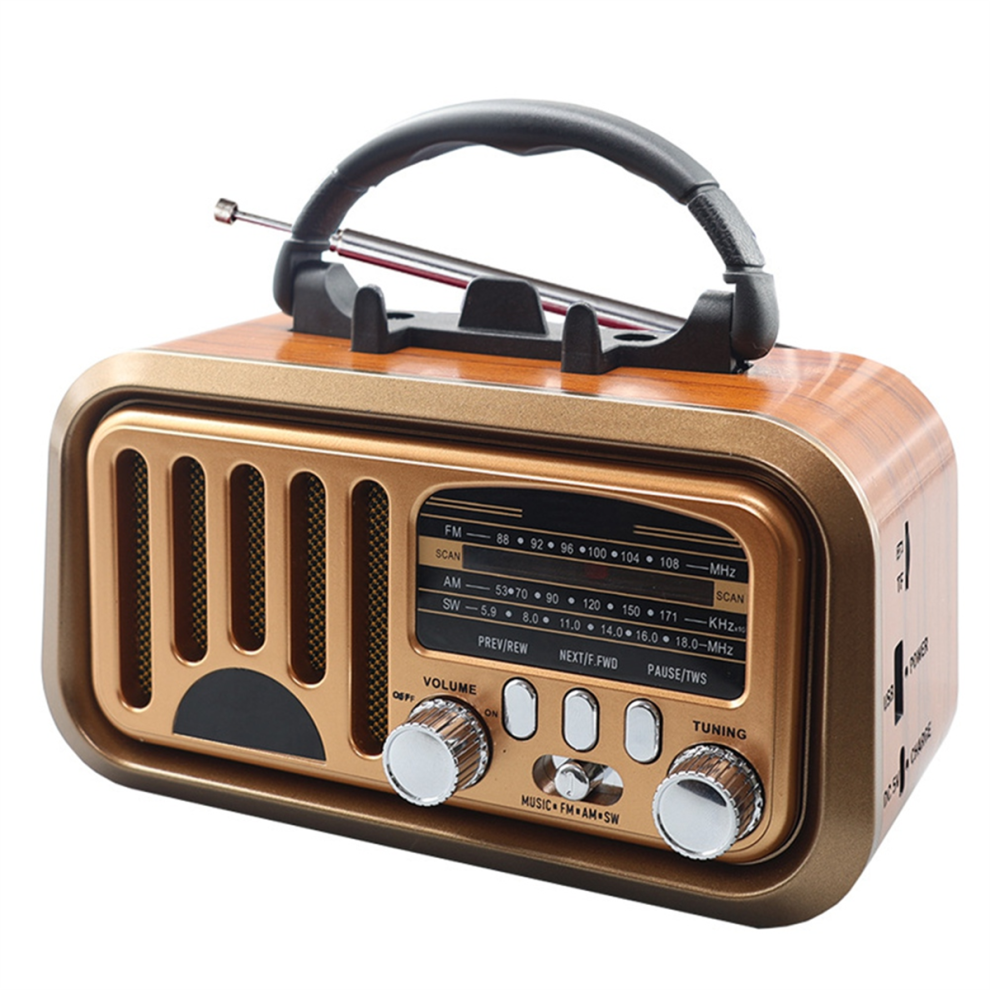 Portable Vintage Radio Classic Retro Fm Am Sw Radios A 4853464496928