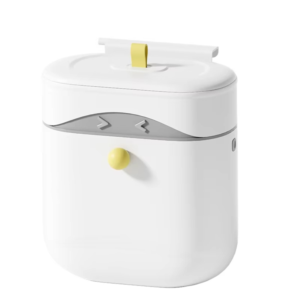 Cestino Per La Spazzatura Da Parete Per Cucina, Non Perforato, A Doppio Scopo