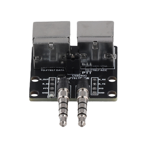 Módulo de extensão para conector de placa de som USB de rádio USB2RIG 1