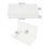 5 Grids Plastic Organizer Box Clear Fishing Tackle Storage Box 6