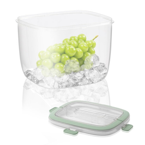 Spec101 Lot de 6 seaux à glace en plastique pour champagne - 2,83