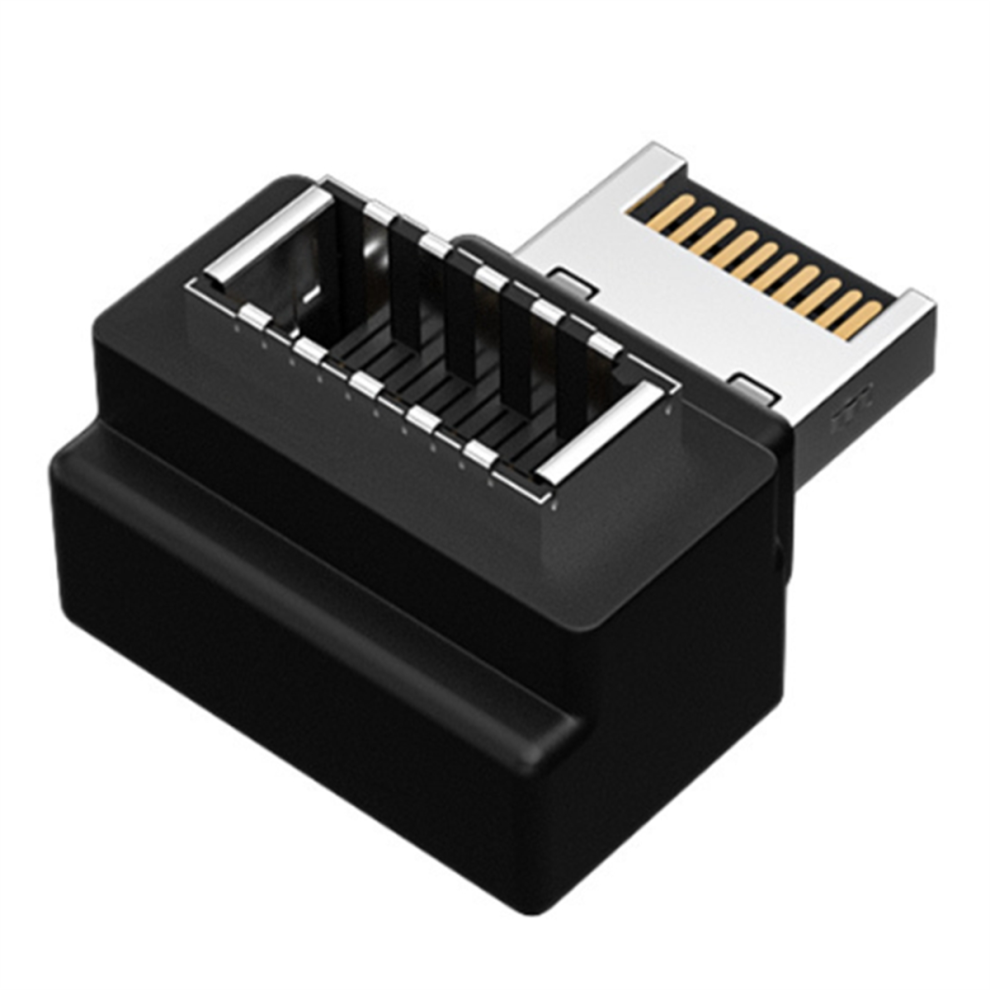 Cable Adapter Connector Type E Male To Type E Female Black 4853464400567