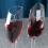 Interessante Kristallglasbecher in Form eines halben Weinglases 5