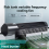 Aquarium Cooling Fan Mute Automatic Temperature Control Fan EU Plug 6