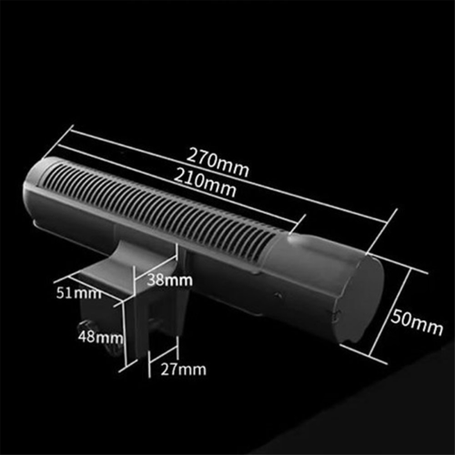 Aquarium Cooling Fan Mute Automatic Temperature Control Fan EU Plug 1
