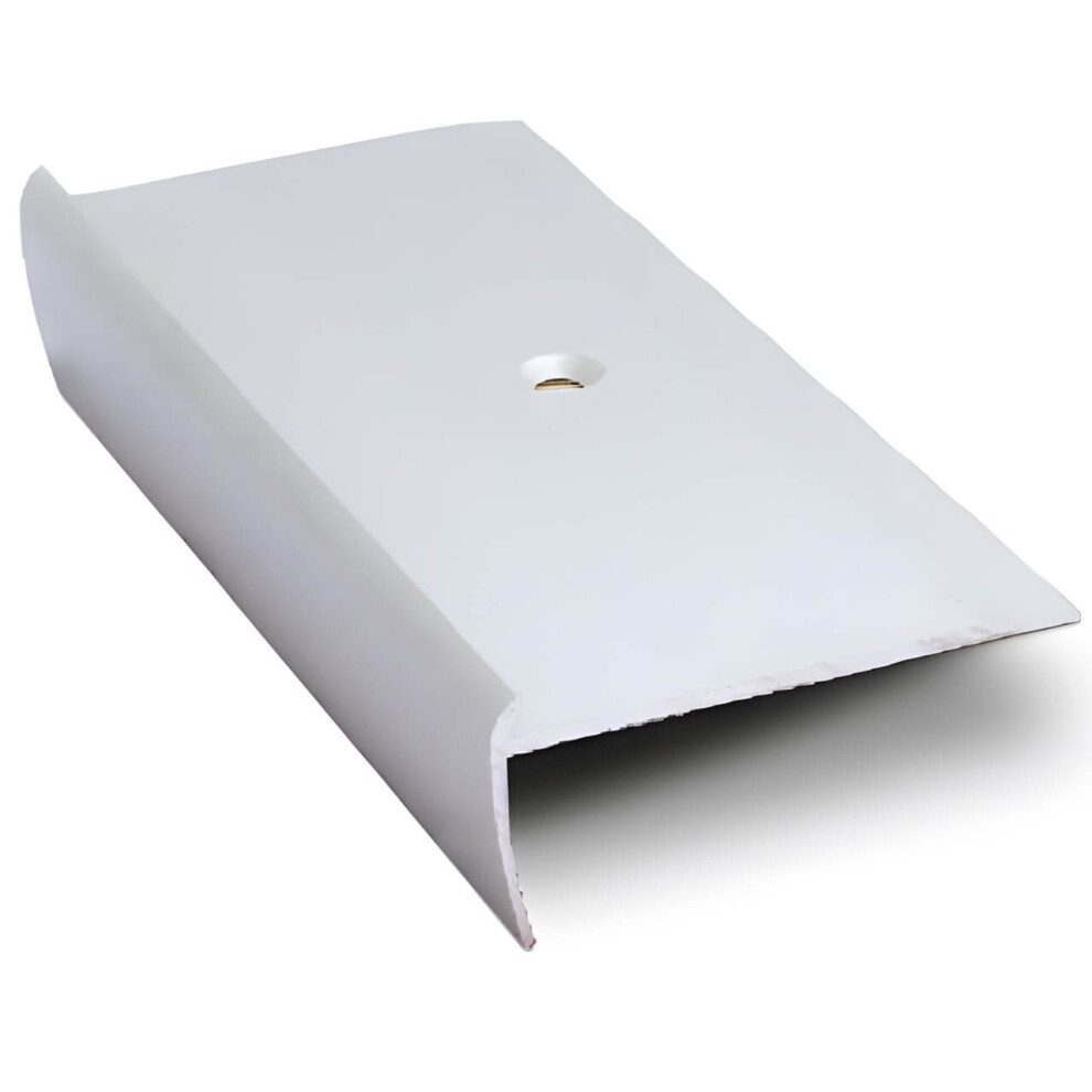Matt Silver Stair Nosing 0.895M Tvn Aluminium Angle Trim For 3Mm Lvt Flooring 5061067861923