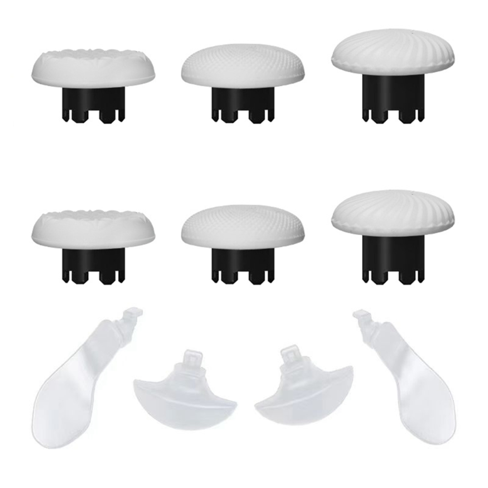 Kit Joystick 10 In 1 Per La Sostituzione Del Controller Bianco