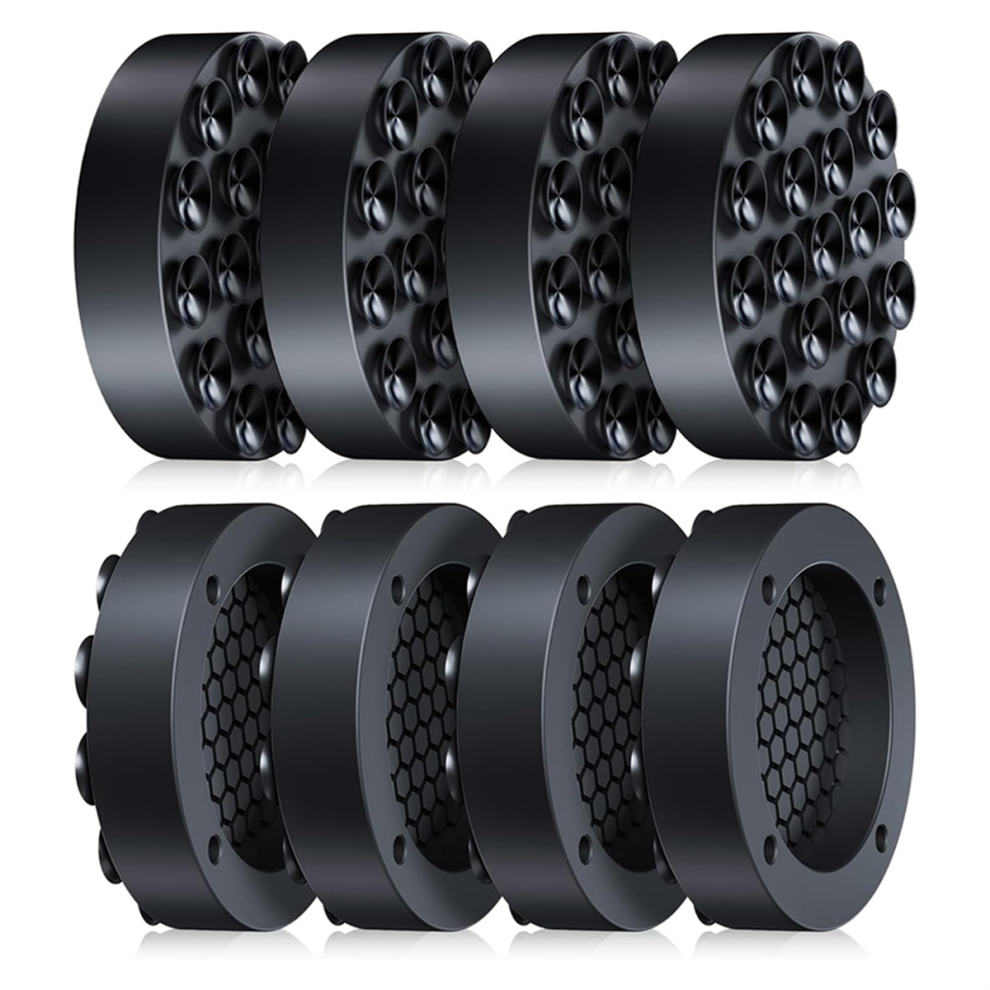 Confezione Da 8 Cuscinetti Antivibranti In Gomma Antiscivolo, Supporto Stabilizzatore-image