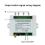 Ricevitore interruttore telecomando wireless AC100-240V 4CH 4