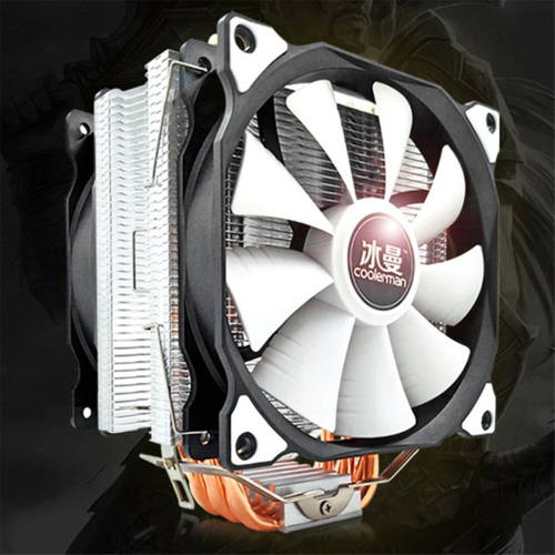 MT6 CPU hűtő 12 cm-es ventilátorral, 6 hőcsővel, 2