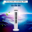 Air Cooler Fan,Streamlined Tower Fan with LED,, USB Interface White 2