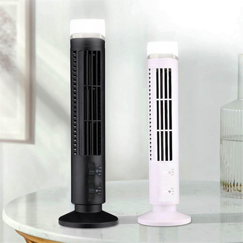 Air Cooler Fan,Streamlined Tower Fan with LED,, USB Interface White 2