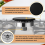 Cooker Hat Set Oven Gas Hob Burner Crown Flame Cap Replacement Kit 2