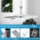 Silent 6 Leaves USB Powered Ceiling Canopy Fan Hanging Fan 4