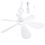 Silent 6 Leaves USB Powered Ceiling Canopy Fan Hanging Fan 1