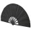2 Pieces Large Folding Fan Nylon Cloth Handheld Hand Fan 6
