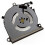 Ventilátor pre notebooky DFS2000055K0T DC5V 0.5A 4PIN pre Pavilion 3